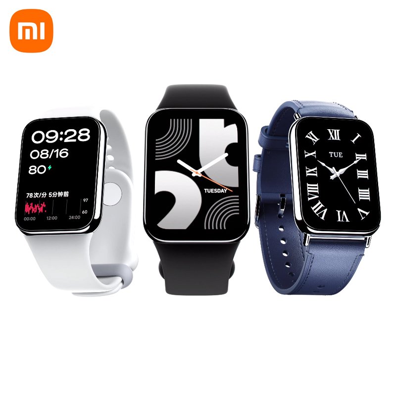 2024 Hot Fitness Tracker Bracelet Amoled Colorful Amoled Touch Screen Xiaomi Smart Band 8 Pro Smart Band
